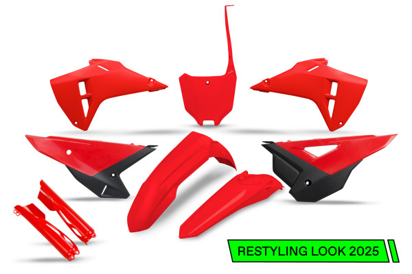 Full Plastic Kit OEM Color 2025 Style for Honda CRF 250 R - CRF 450 R - CRF 250 RX ENDURO - CRF 250 RX ENDURO SPECIAL - CRF ...